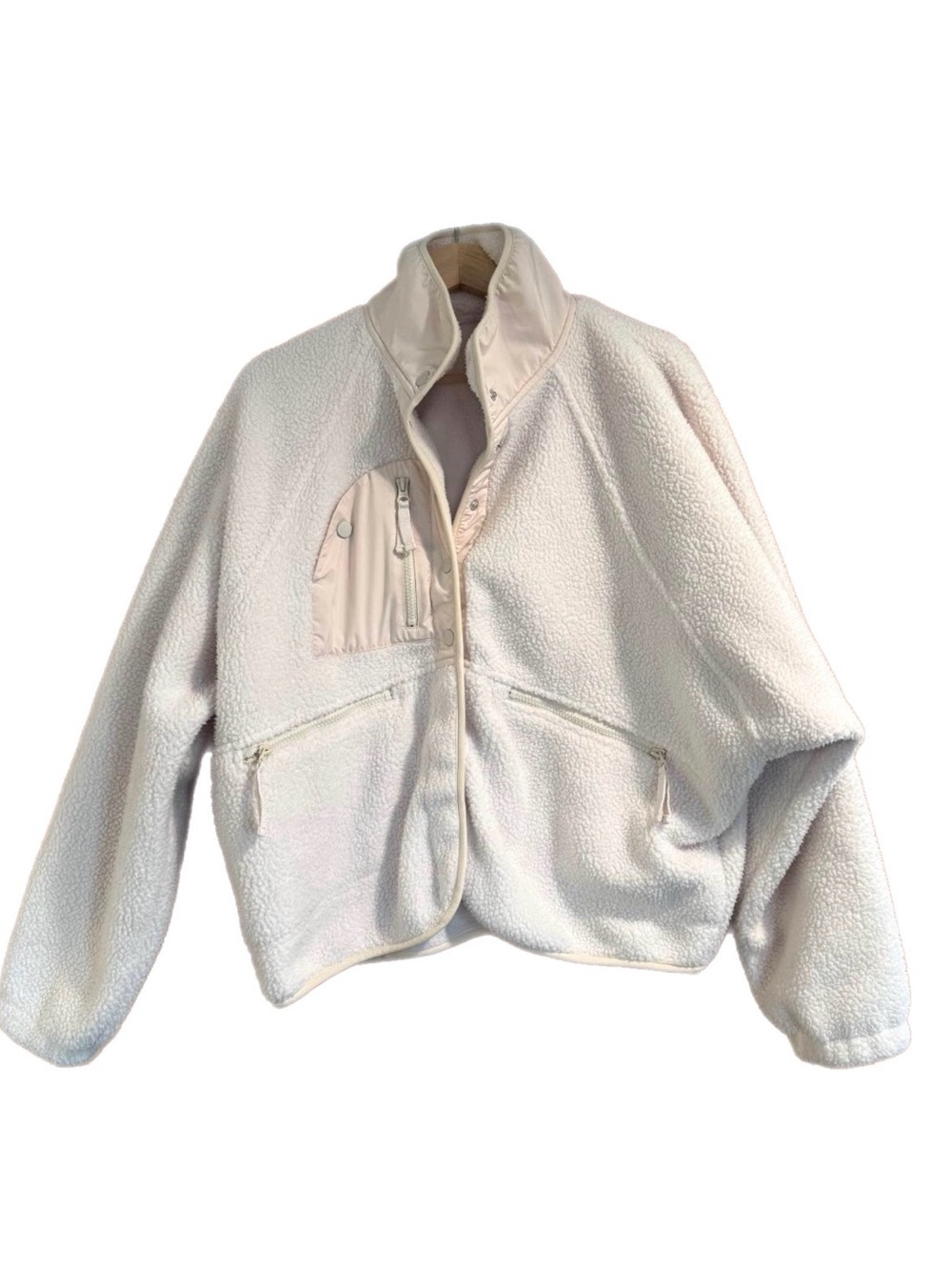 FP Movement Hit The Slopes Fleece Jacket Light Pink M
